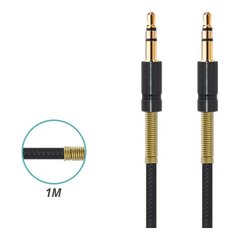 Jack 3,5 mm Goms, 1 m hinta ja tiedot | Kaapelit ja adapterit | hobbyhall.fi