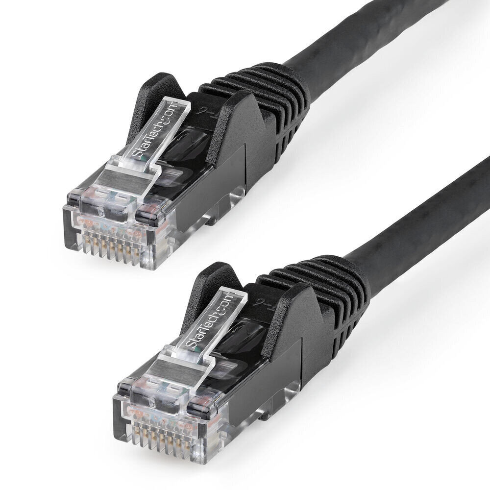 Startech N6LPATCH15MBK RJ45 15 m hinta ja tiedot | Kaapelit ja adapterit | hobbyhall.fi