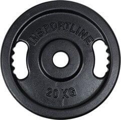 Paino inSPORTline Castblack OL, 20kg hinta ja tiedot | Käsipainot, kahvakuulat ja voimaharjoittelu | hobbyhall.fi