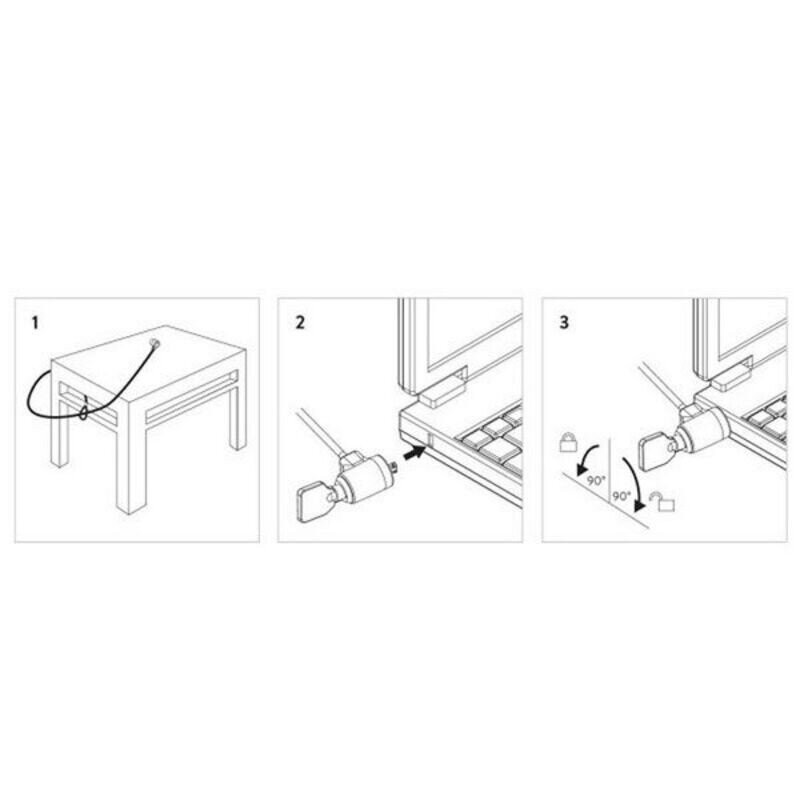 Ewent EW1242 muistikirja, 1,5 m hinta ja tiedot | Kaapelit ja adapterit | hobbyhall.fi