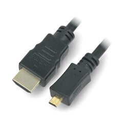 Goobay, MicroHDMI/HDMI, 3 vuotta hinta ja tiedot | Kaapelit ja adapterit | hobbyhall.fi