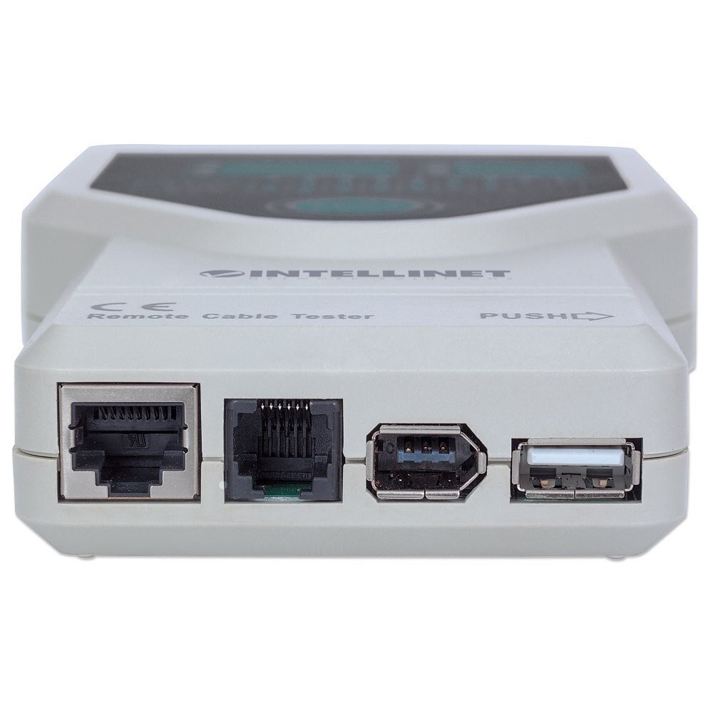 Testeri Intellinet 5-in-1 RJ11/RJ45/USB/1394/BNC hinta ja tiedot | Kaapelit ja adapterit | hobbyhall.fi