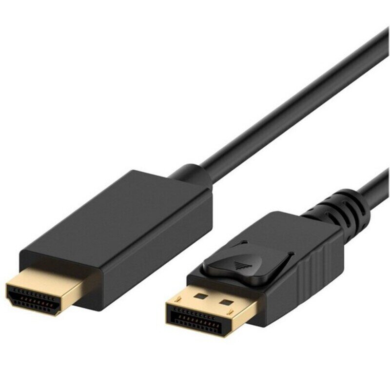 Ewent EC1430, HDMI/DP, 1,8 m hinta ja tiedot | Kaapelit ja adapterit | hobbyhall.fi