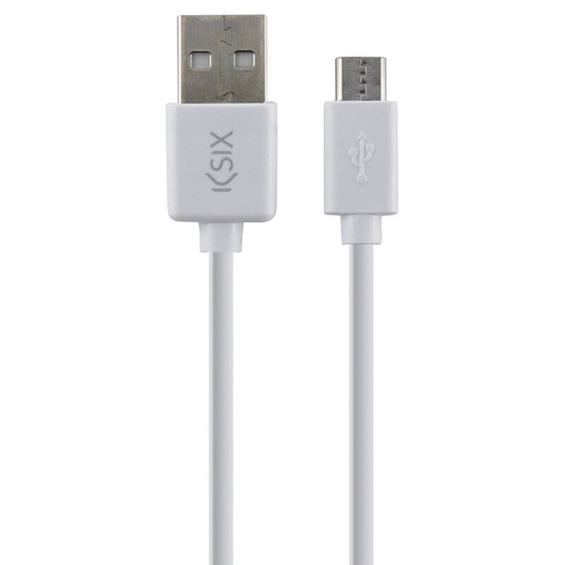 USB-kaapeli - microUSB Ksix, 1 m hinta ja tiedot | Kaapelit ja adapterit | hobbyhall.fi