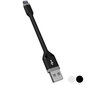 Ksix, USB - Lightning, 0,1 m hinta ja tiedot | Kaapelit ja adapterit | hobbyhall.fi