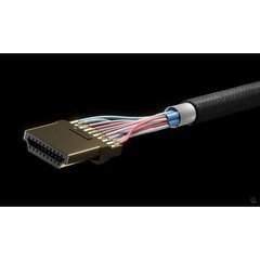 Manhattan, HDMI 2.1 Ethernet 8K*60Hz, 3m, 48Gbps, suojattu hinta ja tiedot | Kaapelit ja adapterit | hobbyhall.fi