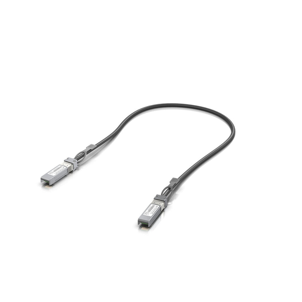 Ubiquiti SFP+ 0,5 m hinta ja tiedot | Kaapelit ja adapterit | hobbyhall.fi