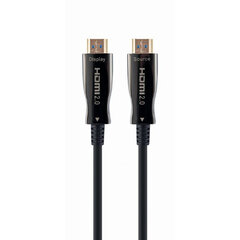 Gembird CCBP-HDMI-AOC-50M-02, HDMI, 50 m hinta ja tiedot | Kaapelit ja adapterit | hobbyhall.fi