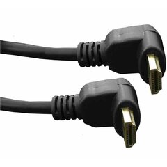 HDMI-kaapeli EDM 3 m musta hinta ja tiedot | Kaapelit ja adapterit | hobbyhall.fi