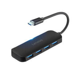 Sovitin Lenovo C611 4in1 Type-C Sisään 4USB3.0 för HUAWEI Mate40/P50 Samsung S20 hinta ja tiedot | Adapterit | hobbyhall.fi