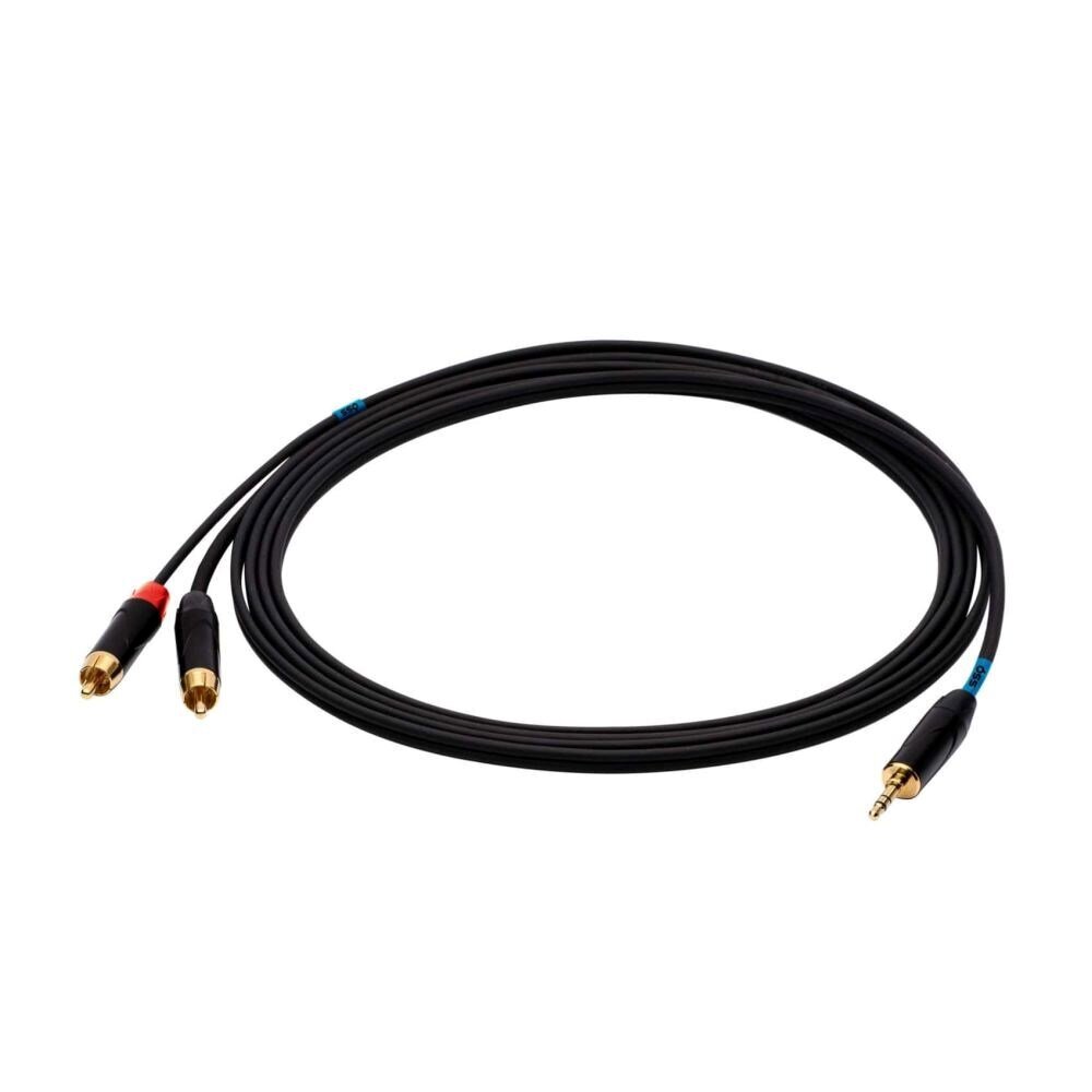 SSQ minijakki - 2x rca, 1 m hinta ja tiedot | Kaapelit ja adapterit | hobbyhall.fi