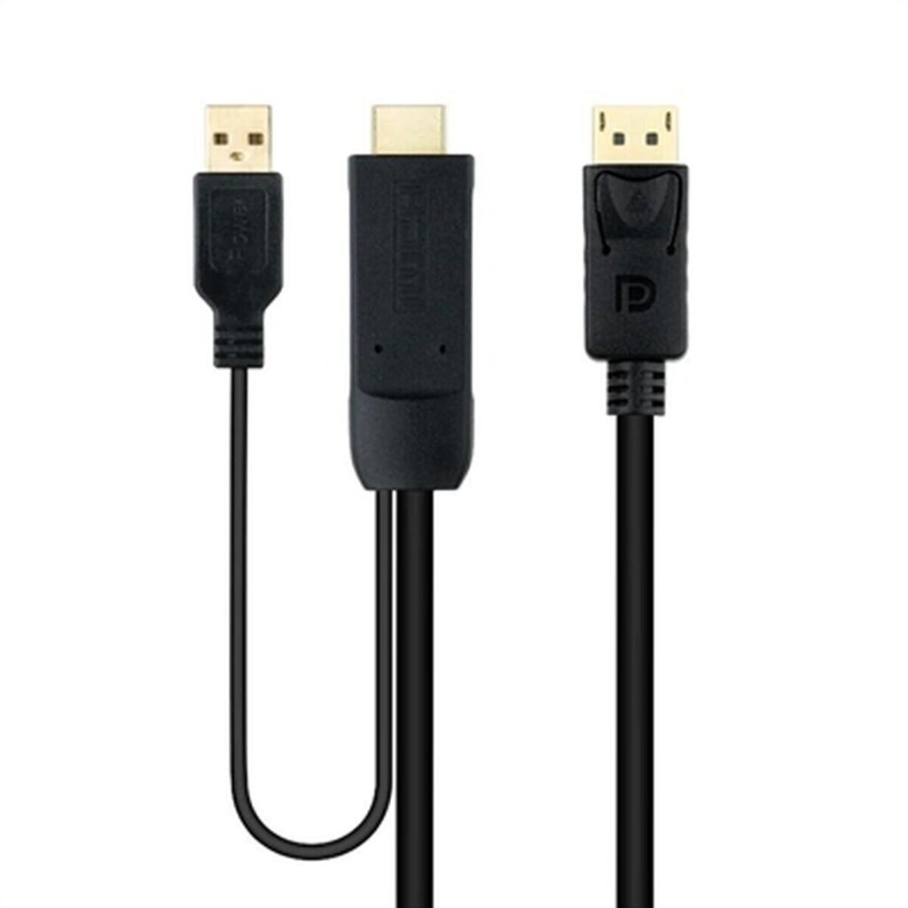 Nanokaapeli DisplayPort/HDMI, 1,8 m hinta ja tiedot | Kaapelit ja adapterit | hobbyhall.fi