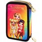 Kolmen lokeron kynälaukku tarvikkeineen AstraBag AC31 Rainbow High Golden Style hinta ja tiedot | Penaalit | hobbyhall.fi