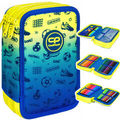 Koulupenaali tarvikkeineen Coolpack Jumper 3 Football F067339, 19,5x12,5x6,5 cm hinta ja tiedot | Penaalit | hobbyhall.fi