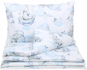 Babymam lasten vuodevaatteet setti Elephant dream, 135x100, 2 osaa hinta ja tiedot | Vuodevaatteet lapsille | hobbyhall.fi