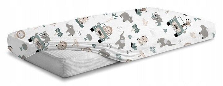 Babymam lasten lakana kuminauhalla, 120x60 cm hinta ja tiedot | Vuodevaatteet lapsille | hobbyhall.fi