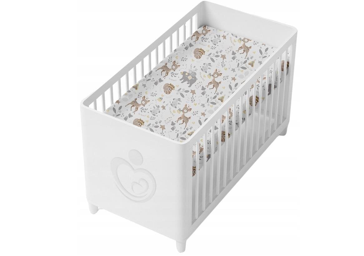 Babymam lasten lakana kuminauhalla, 120x60 cm hinta ja tiedot | Vuodevaatteet lapsille | hobbyhall.fi