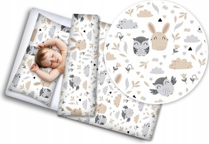 Babymam lasten vuodevaatteet setti, 120x90, 3 osaa hinta ja tiedot | Vuodevaatteet lapsille | hobbyhall.fi