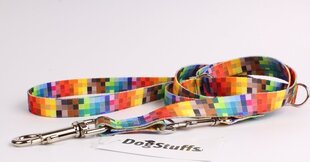 DogStuffs Säädettävä Pixel Kaulanauha, eri värejä, 2.2 m hinta ja tiedot | Koiran talutushihnat | hobbyhall.fi