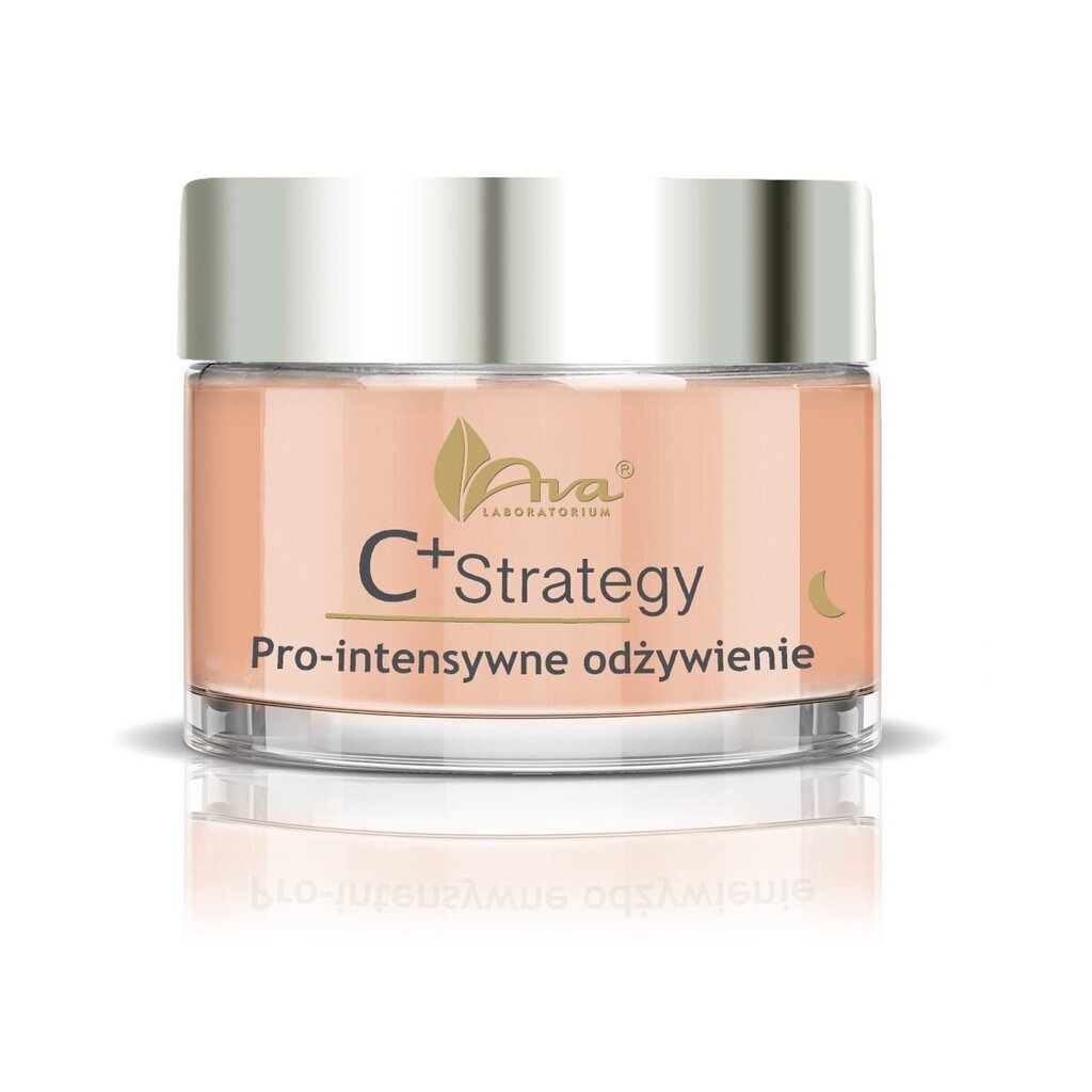 C+ Strategy Night Face Cream Pro-Intensive Nourishment 50ml hinta ja tiedot | Kasvovoiteet | hobbyhall.fi