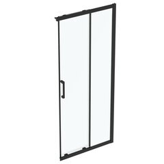 Suihkukaapin liukuovet Ideal Standard Connect 2 90x195 cm, matta musta, K9261V3 hinta ja tiedot | Suihkukaapit ja suihkunurkat | hobbyhall.fi