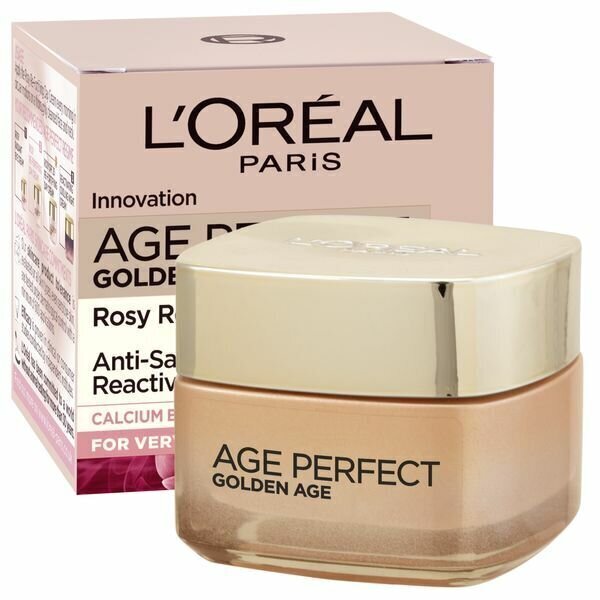 Veido kremas L'oreal Age Perfect Gold ir Age Re-Fortifying dieninis kremas brandžiai odai 50 ml hinta ja tiedot | Kasvovoiteet | hobbyhall.fi