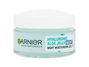 Garnier Skin Naturals Hyaluronic Aloe Night Moisturising Jelly naisille, 50 ml hinta ja tiedot | Kasvovoiteet | hobbyhall.fi