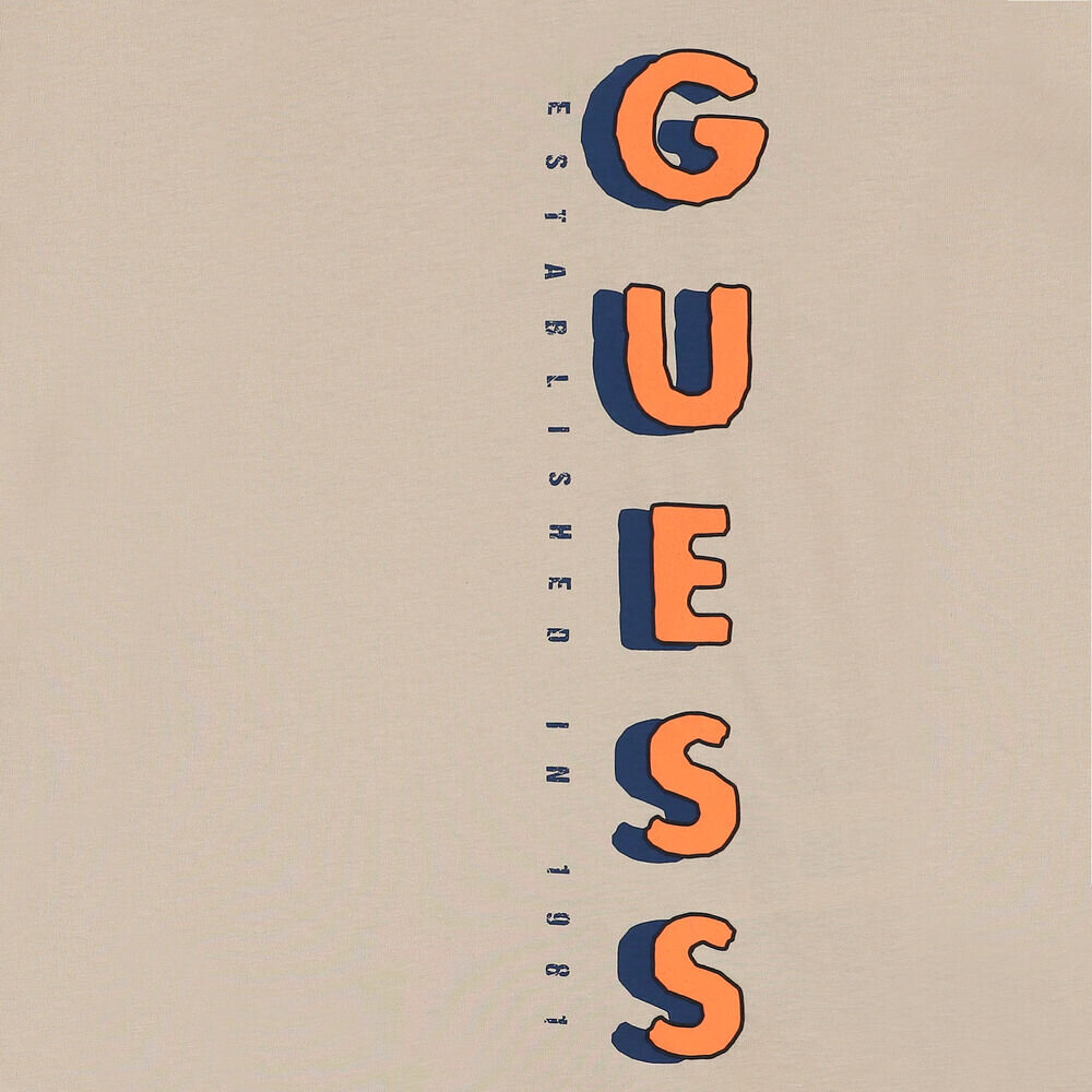 Guess lasten T-paita L3GI00K8HM0-A11C beige hinta ja tiedot | Tyttöjen paidat | hobbyhall.fi