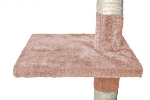 Kissatalo Alba Beige, 118 cm. hinta ja tiedot | Raapimispuut ja kiipeilypuut | hobbyhall.fi