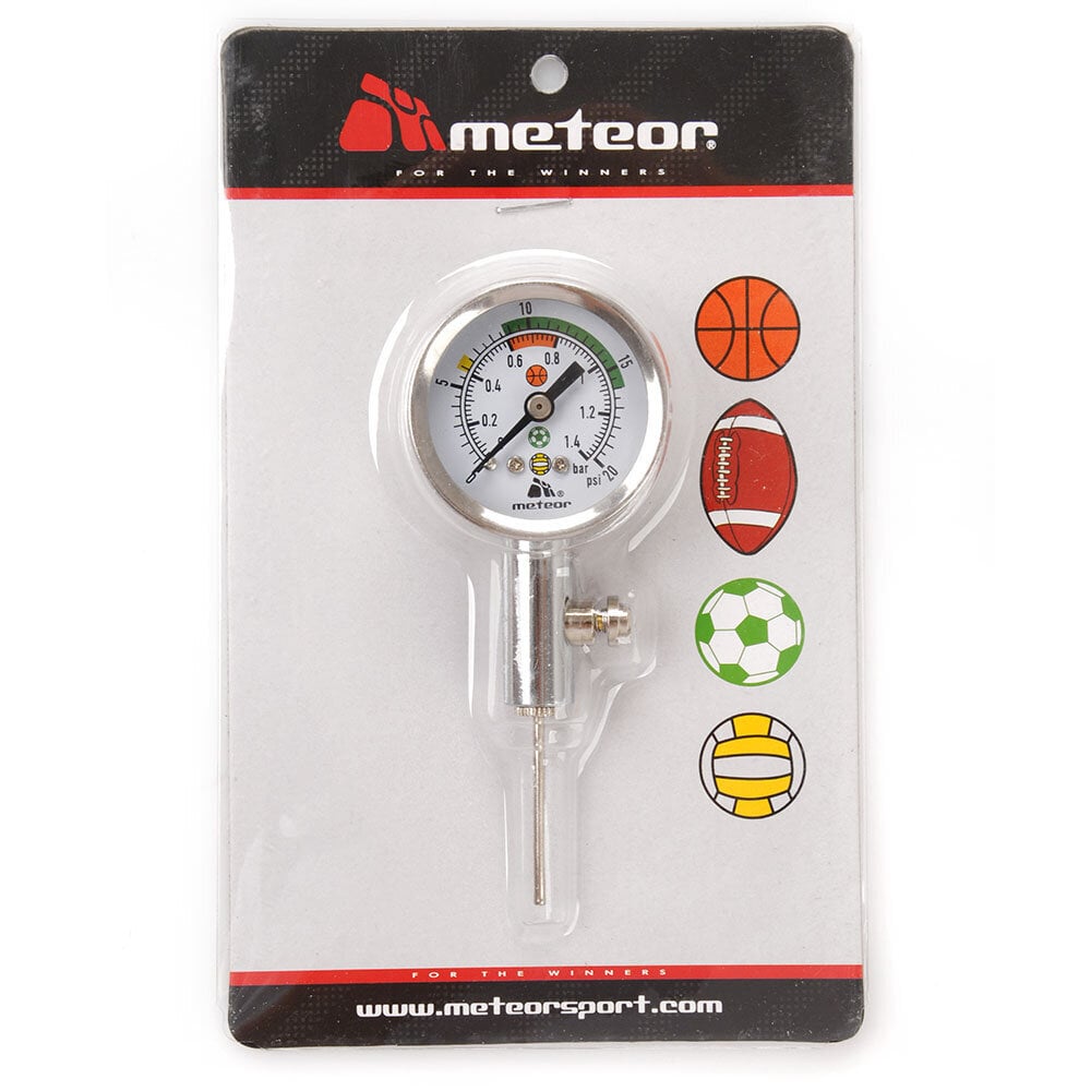 Pallonpainemittari Meteor Pozostali 39007 hinta ja tiedot | Pallopumput | hobbyhall.fi