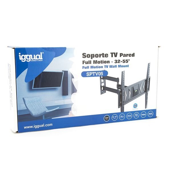 Iggual SPTV05 IGG314630 32-55" hinta ja tiedot | TV-seinätelineet | hobbyhall.fi