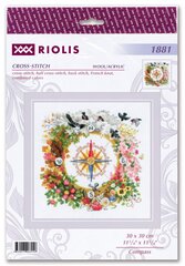 Kirjontasarja Riolis 1881 Compass hinta ja tiedot | Kirjontatarvikkeet | hobbyhall.fi