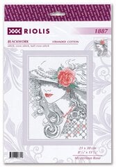 Kirjontasarja Riolis 1887 Mysterious rose hinta ja tiedot | Kirjontatarvikkeet | hobbyhall.fi