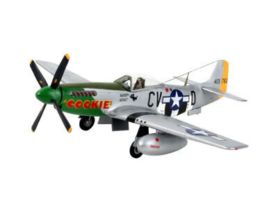 Revell – P-51D Mustang Elementtimalli, 1/72, 64148 hinta ja tiedot | Koottavat pienoismallit | hobbyhall.fi