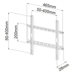 Techly ICA-PLB162MW 23-55" hinta ja tiedot | TV-seinätelineet | hobbyhall.fi