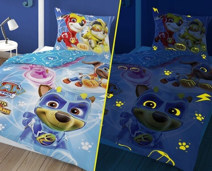 Vuodevaatteet Detexpol Paw Patrol 13 140 x 200 cm hinta ja tiedot | Pussilakanat ja tyynyliinat | hobbyhall.fi