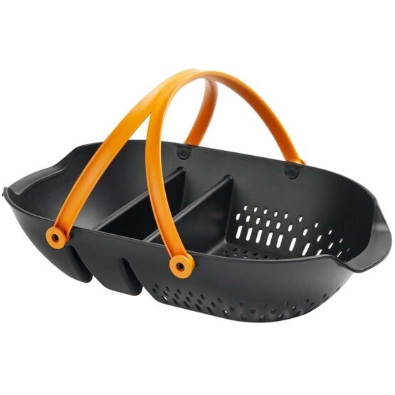 Fiskars Plus sadonkorjuupussi, 61x39 cm, 1 kpl. hinta ja tiedot | Säilytyslaatikot ja -korit | hobbyhall.fi