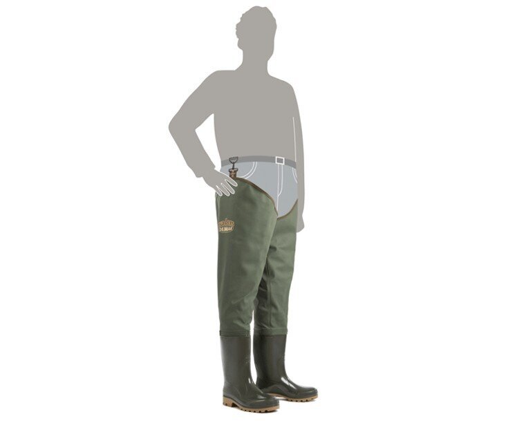 Kahluukengät Demar Grand Waders hinta ja tiedot | Kalastusvaatteet ja -jalkineet | hobbyhall.fi