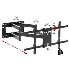 Onyx Ergosolid 40-90" hinta ja tiedot | TV-seinätelineet | hobbyhall.fi