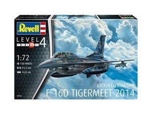 Liimattava malli Revell F-16D Tigermeet, harmaa hinta ja tiedot | Koottavat pienoismallit | hobbyhall.fi