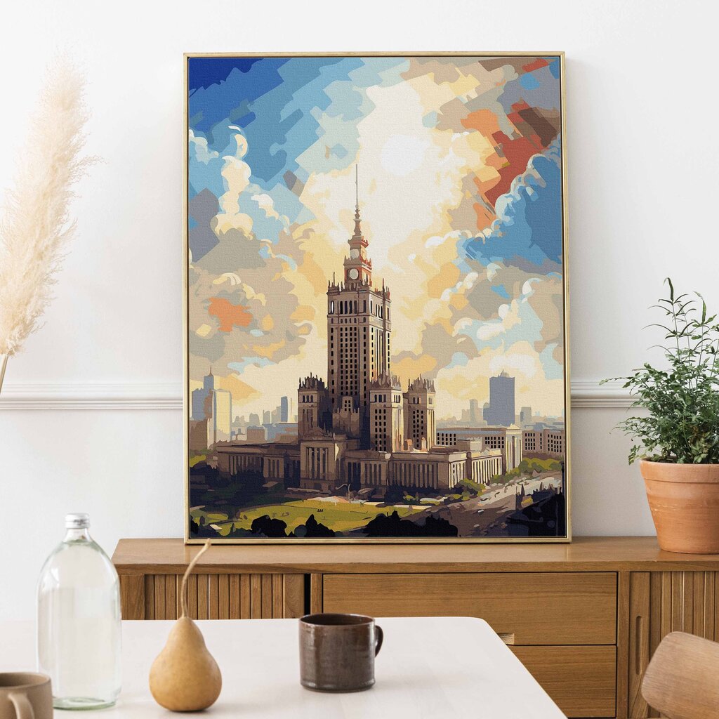 Maalaus numeroilla kehyksessä Oh Art! 40x50 cm hinta ja tiedot | Maalaa numeroiden mukaan | hobbyhall.fi