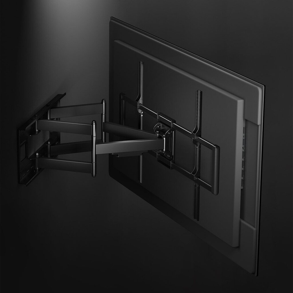 TV-seinäteline 60-120 tuuman litteälle ja kaarevalle televisiolle, joka painaa enintään 120 kg. VESA 900x600 Kääntyvä, kallistettava ja kääntyvä yleistelevisioteline hinta ja tiedot | TV-seinätelineet | hobbyhall.fi