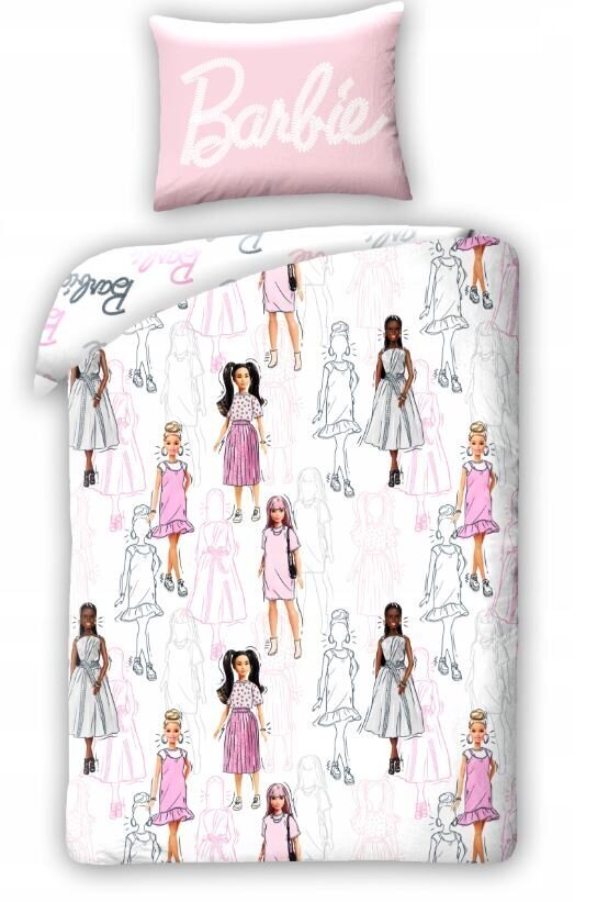 Vuodevaatteet Barbie 160x200, 2 osaa hinta ja tiedot | Pussilakanat ja tyynyliinat | hobbyhall.fi