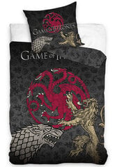 Vuodevaatteet setti Game of Thrones, 140x200, 2 osaa hinta ja tiedot | Pussilakanat ja tyynyliinat | hobbyhall.fi