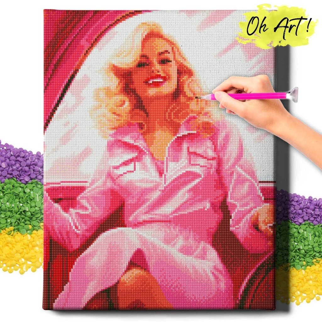 Diamond Mosaic 5D Diamond Painting Oh Art! Barbie 40x50 cm hinta ja tiedot | Timanttimaalaukset | hobbyhall.fi