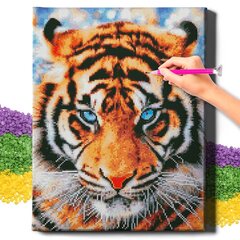 Diamond Mosaic 5D Diamond Painting Oh Art! Tiger, 40x50 cm hinta ja tiedot | Timanttimaalaukset | hobbyhall.fi