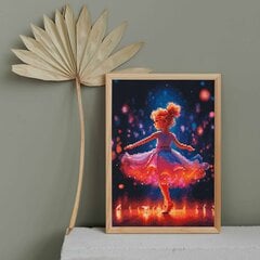 Diamond Mosaic 5D Diamond Painting Oh Art! Tanssija, 30x40 cm hinta ja tiedot | Timanttimaalaukset | hobbyhall.fi