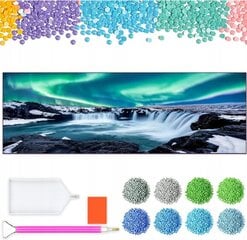 Timanttimosaiikki 5D, Aurora 100 x 35cm hinta ja tiedot | Timanttimaalaukset | hobbyhall.fi