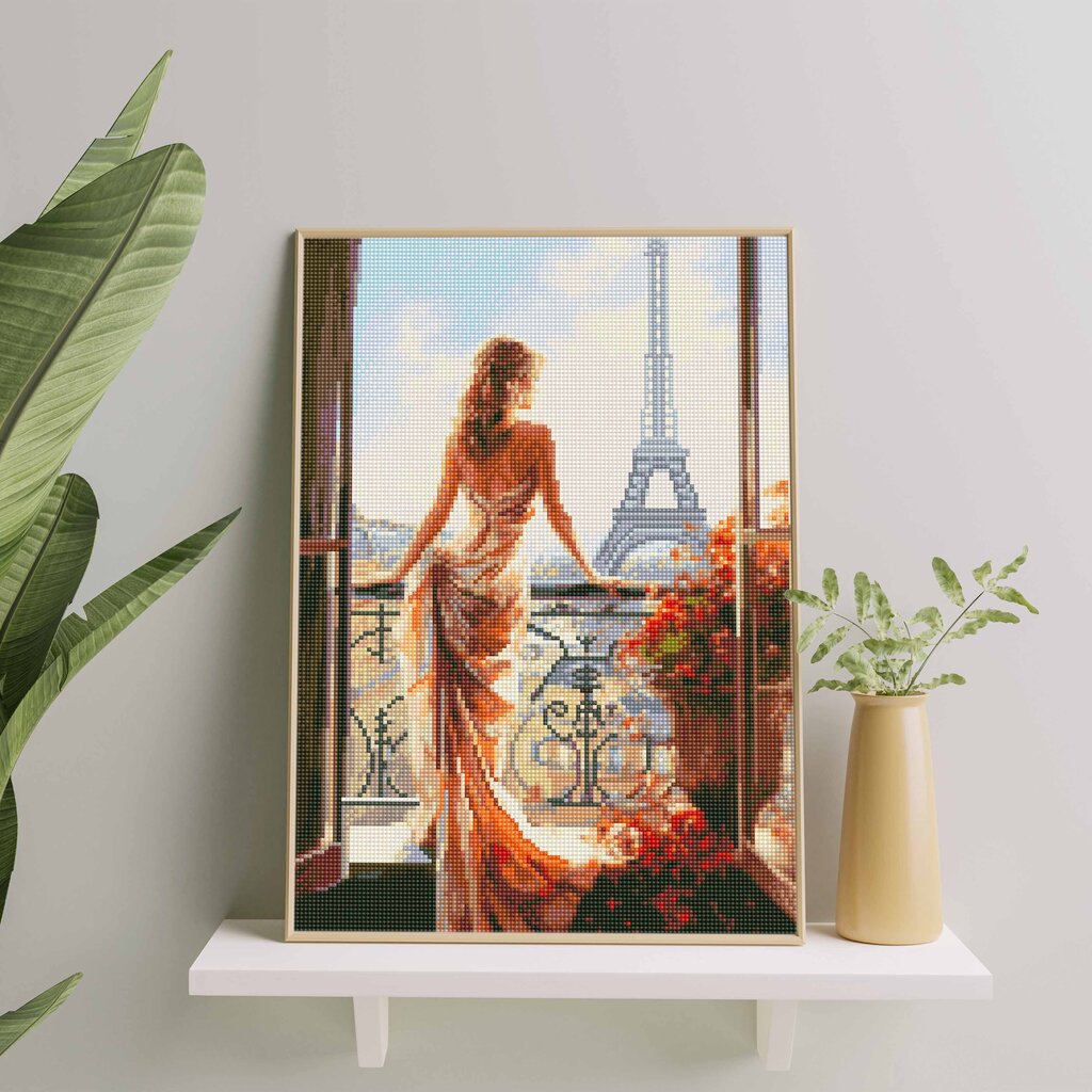 Diamond Mosaic 5D Diamond Painting Oh Art! Paris, 40x50 cm hinta ja tiedot | Timanttimaalaukset | hobbyhall.fi