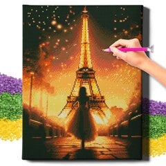 Diamond Mosaic 5D Diamond Painting Oh Art! Paris, 40x50 cm hinta ja tiedot | Timanttimaalaukset | hobbyhall.fi